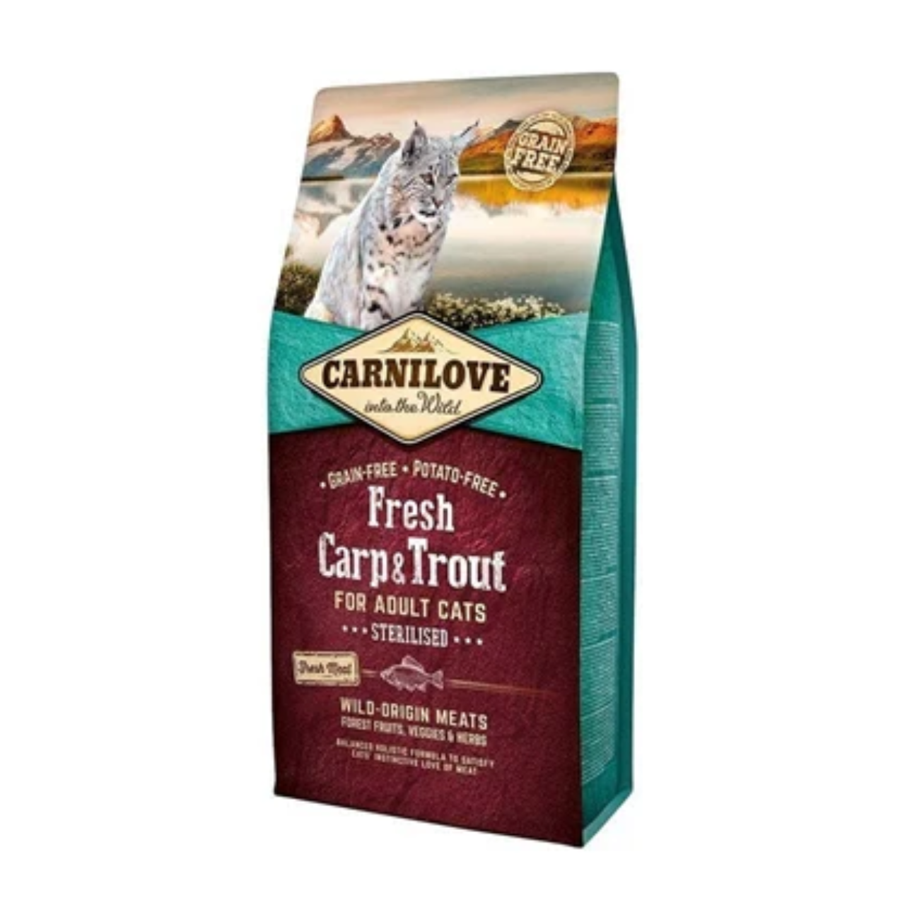 Carnilove Cat Fresh Carp / Trout Sterilized