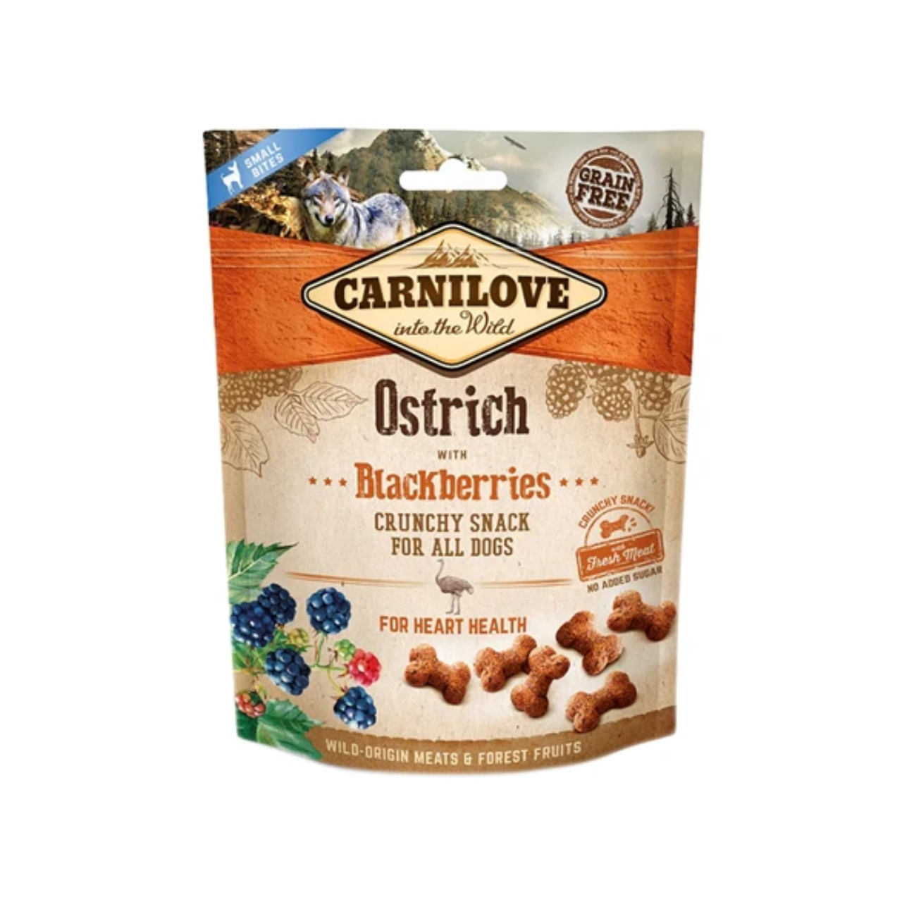 Carnilove Crunchy Snack Ostrich / Blackcurrant