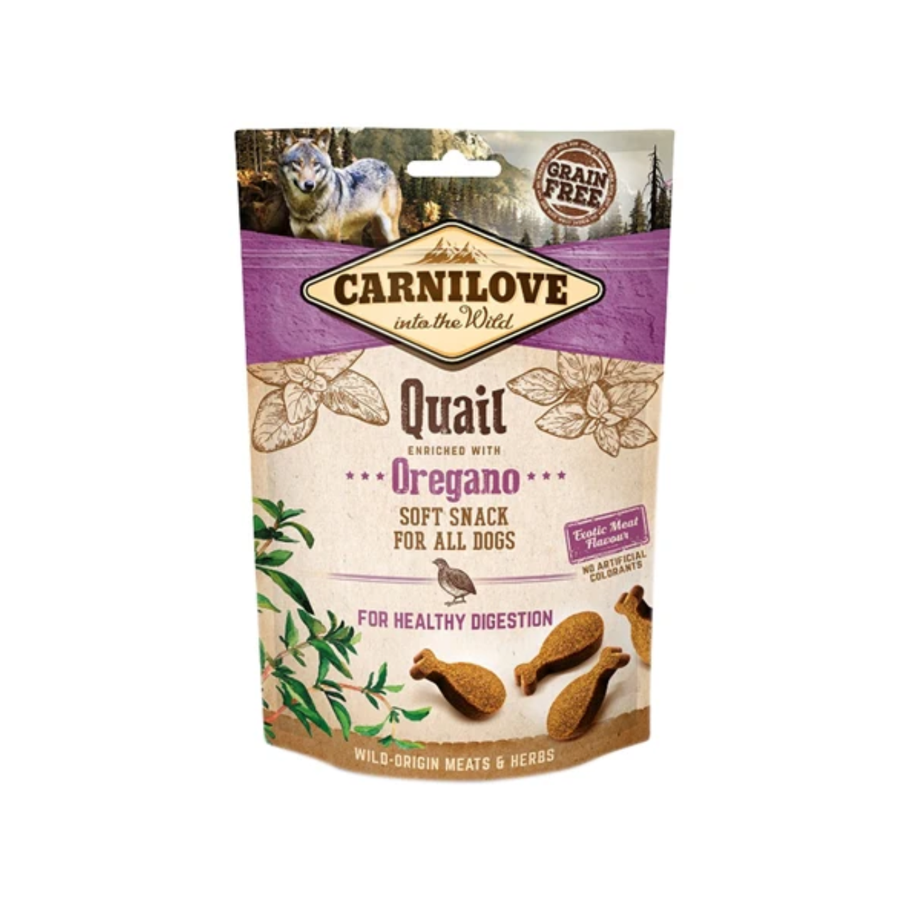 Carnilove Soft Snack Quail / Oregano