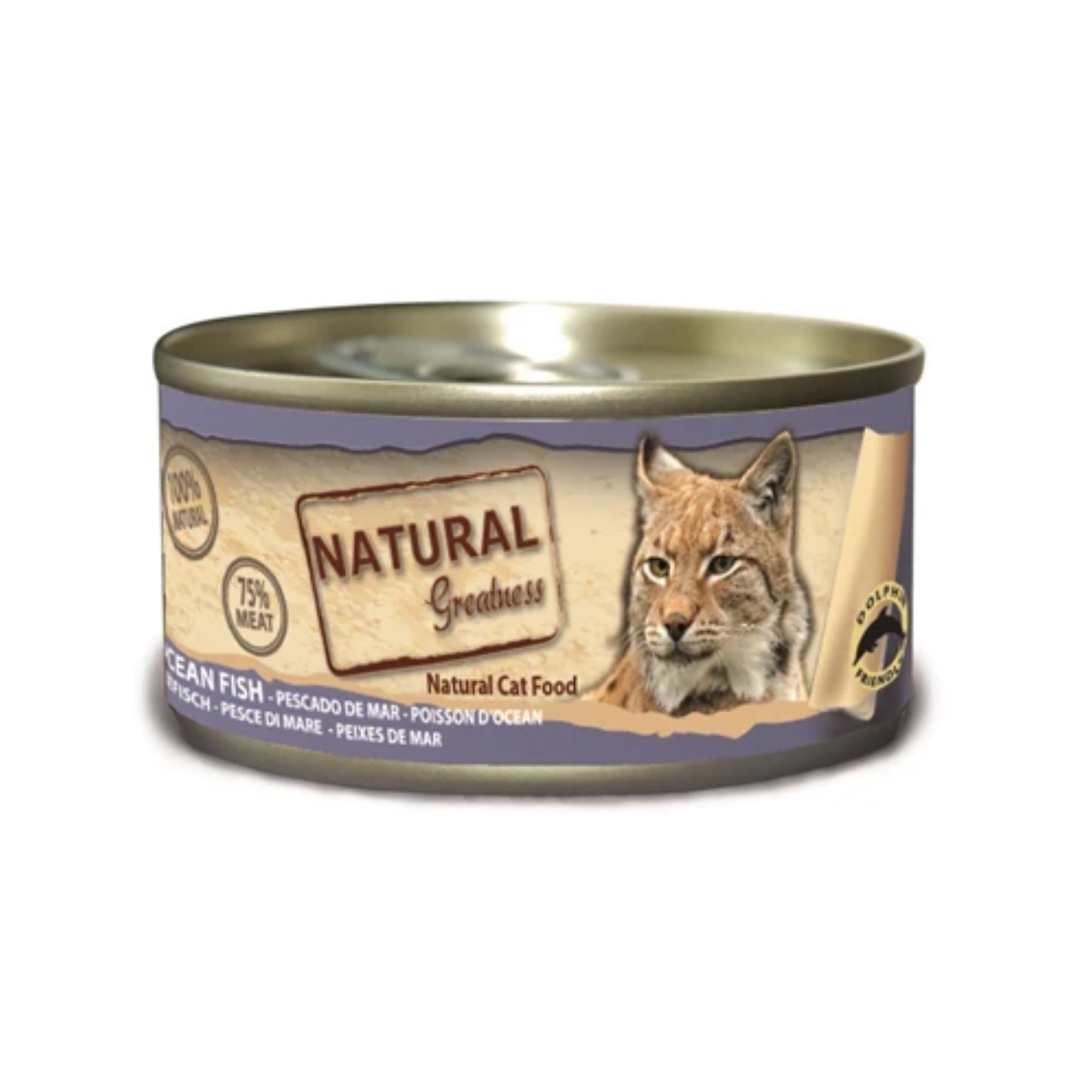 Natural Greatness Cat Ocean Fish