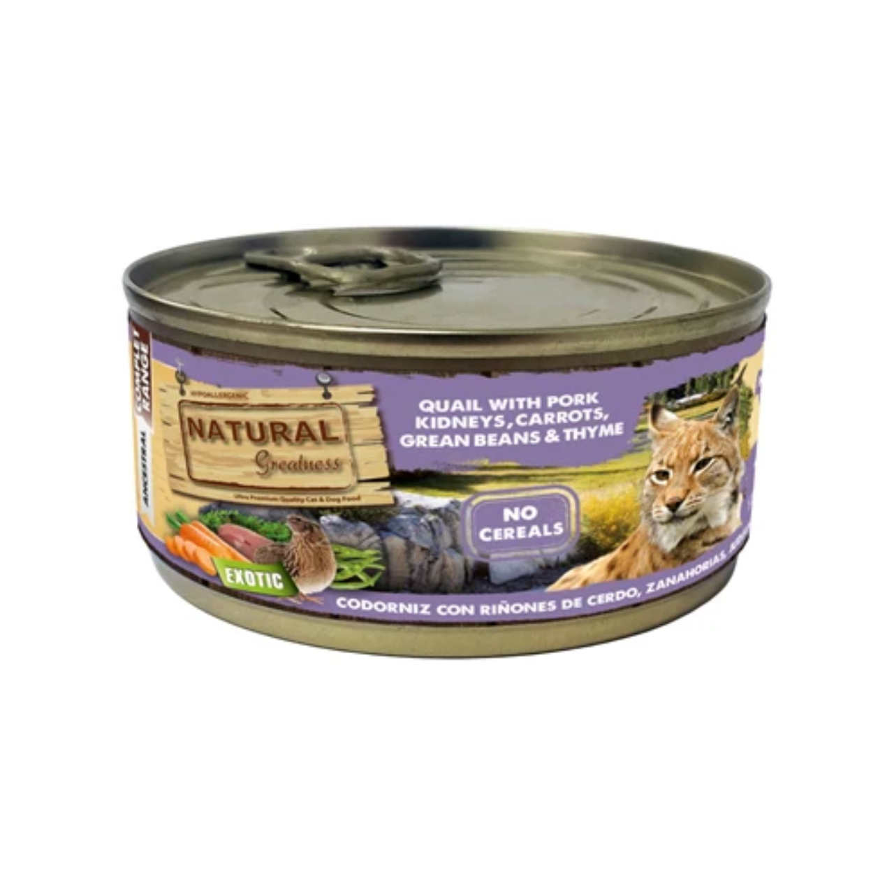 Natural Greatness Quail / Pork Kidney / Carrot / Green Beans / Thyme