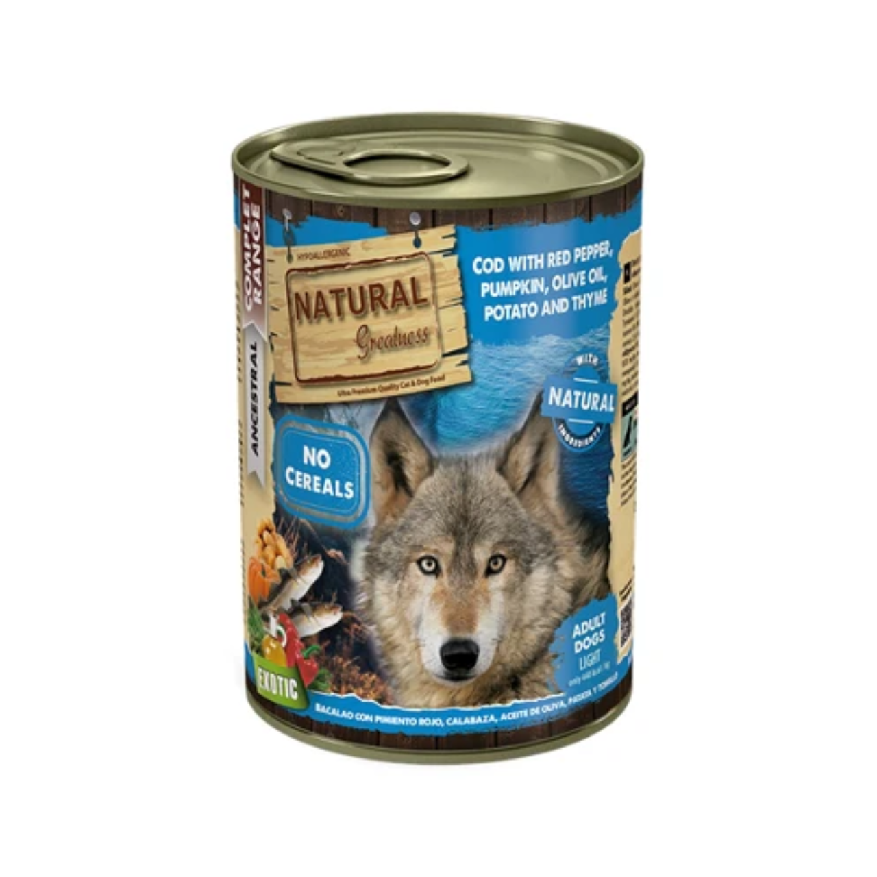 Natural Greatness Cod / Red Pepper / Pumpkin