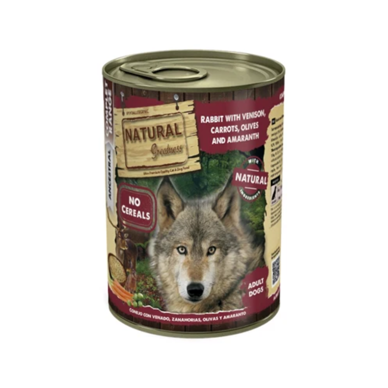 Natural Greatness Rabbit / Venison / Carrots