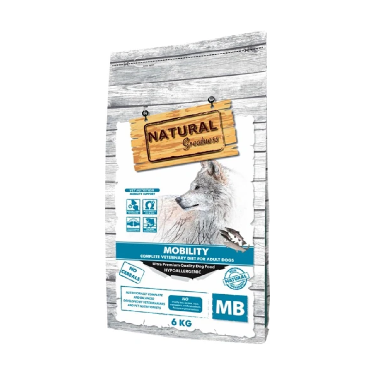 Natural Greatness Veterinary Diet Dog Mobility Complete Adult