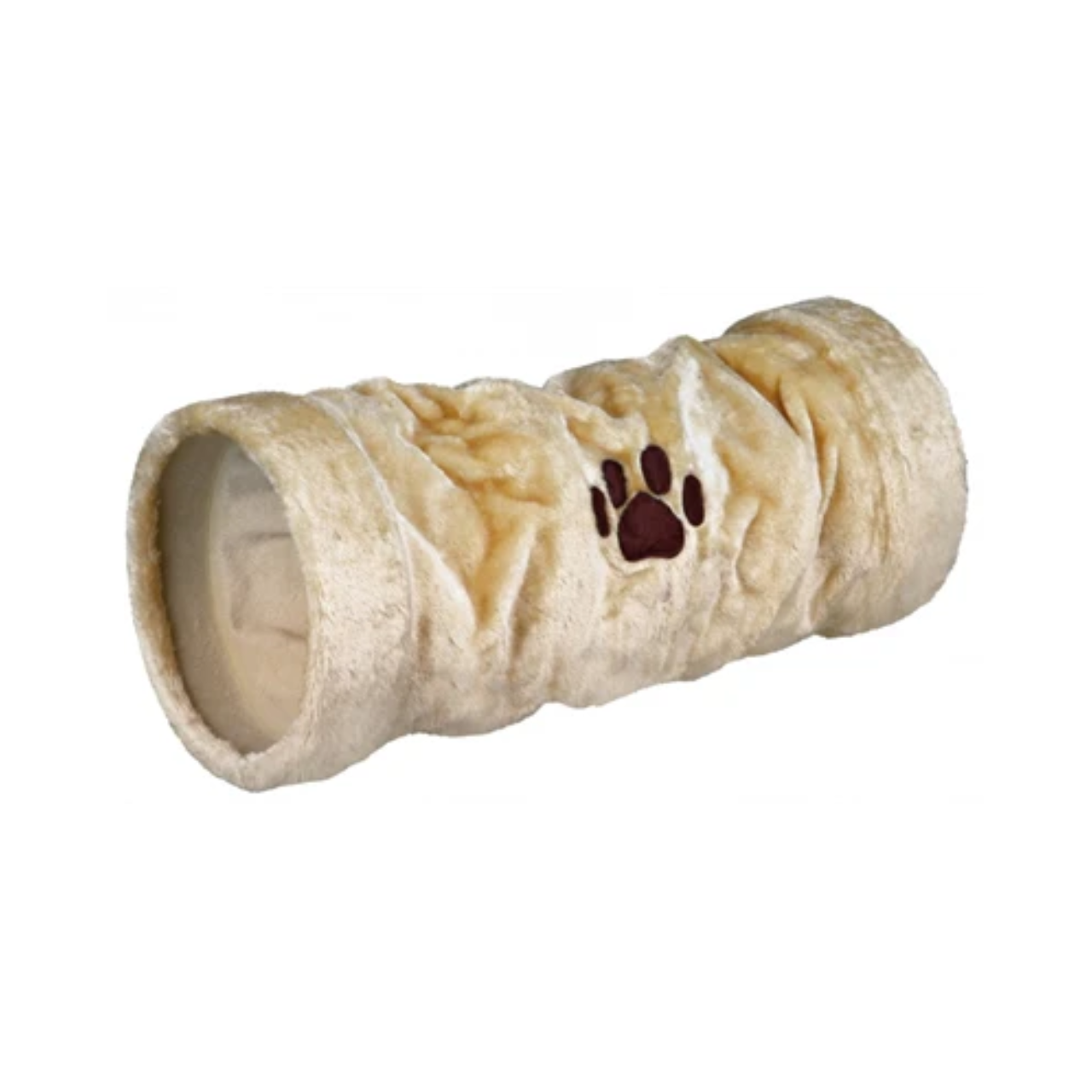 Trixie Cat Tunnel Plush Beige