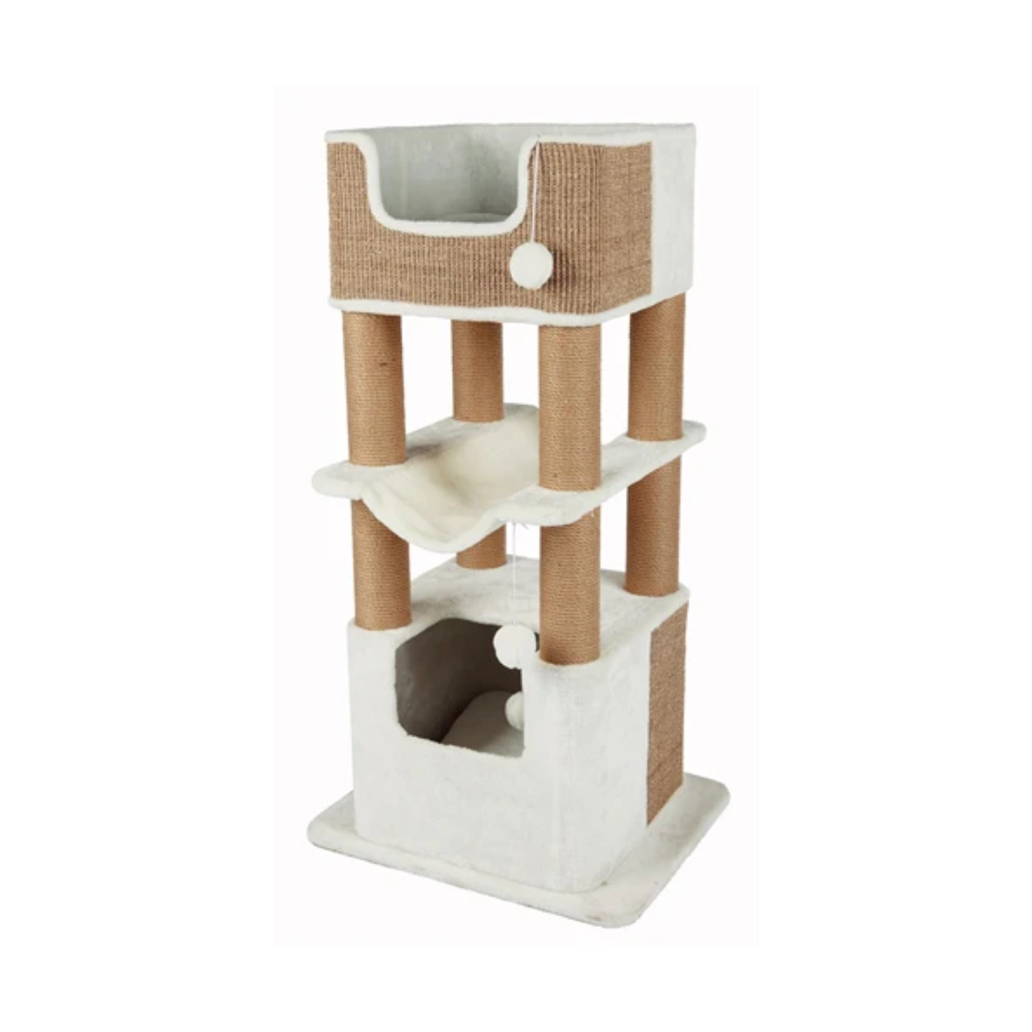 Trixie Cat Tree Lucano White / Taupe
