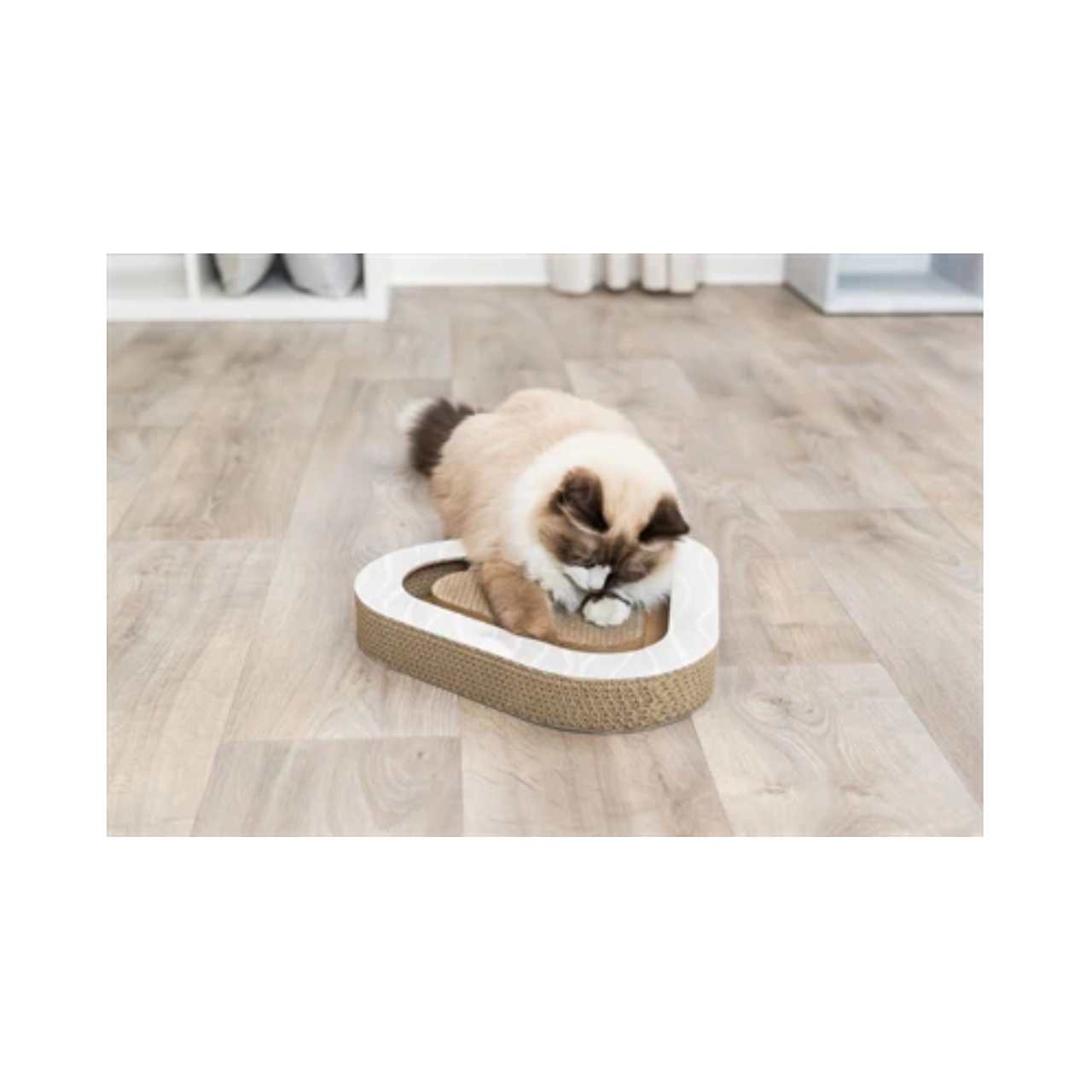 Trixie Scratching Post Cardboard With 2 Balls