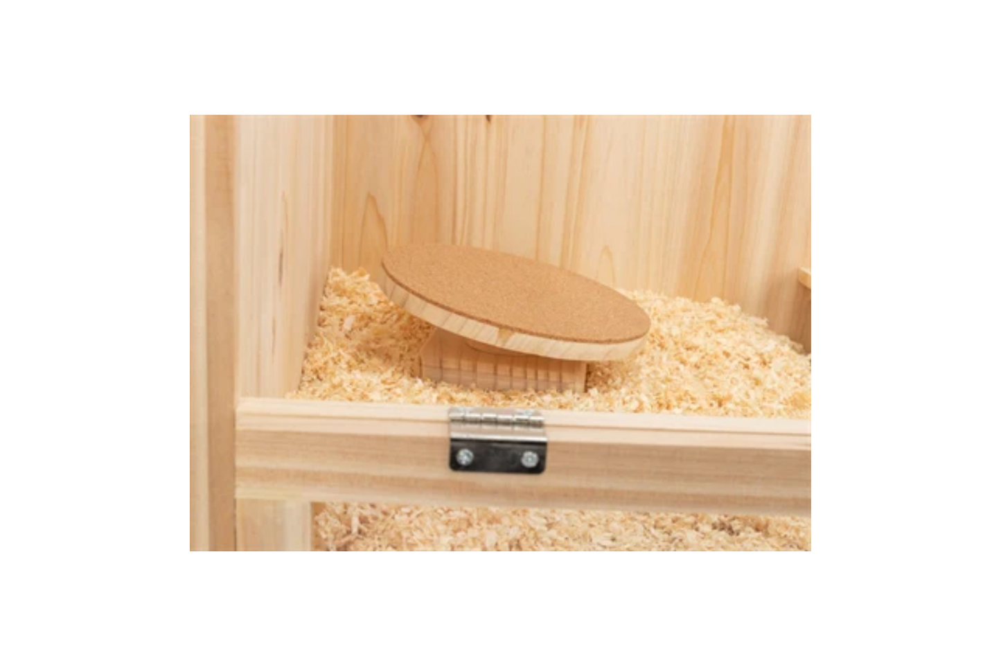 Trixie Hamster Running Disc Wood Cork