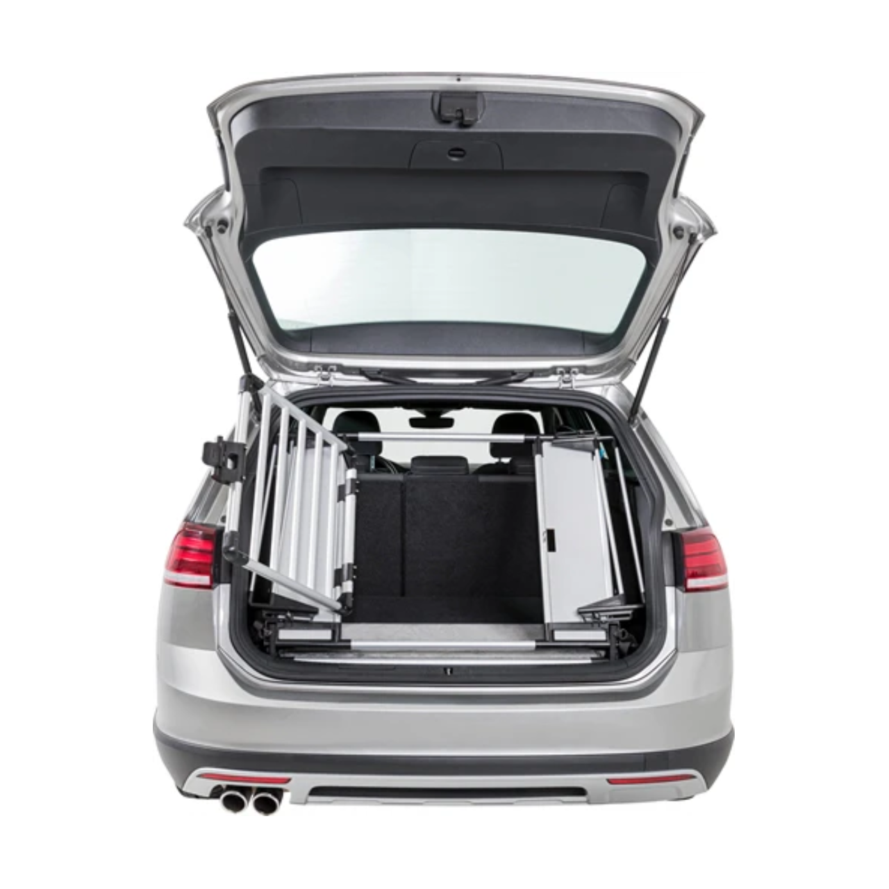 Trixie Trunk Gate Aluminum / Plastic Gray / Black