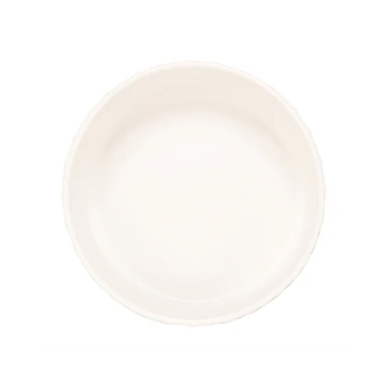 Trixie Food Bowl / Drinking Bowl Wave Ceramic White