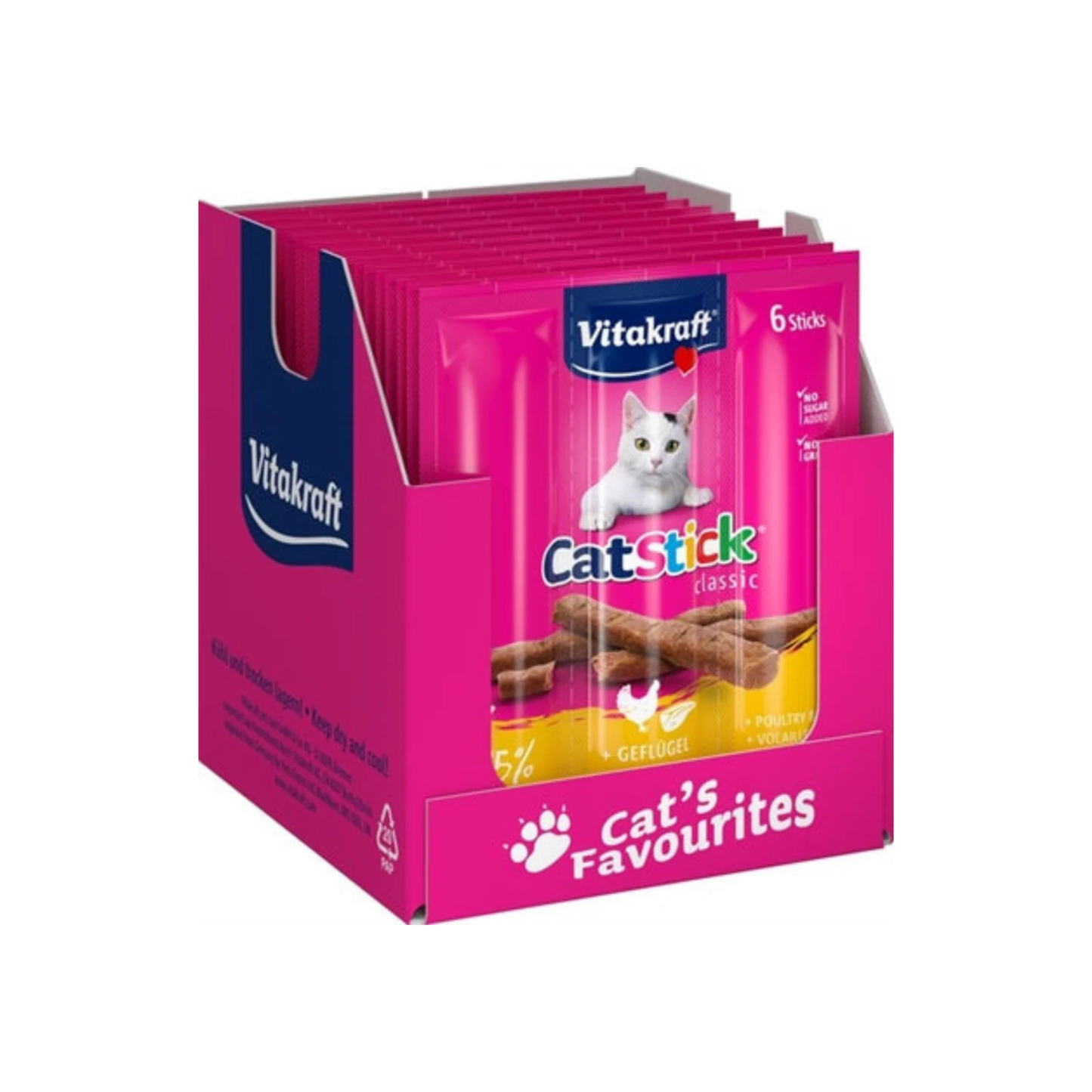 Vitakraft Cat-Stick Mini Poultry with Liver