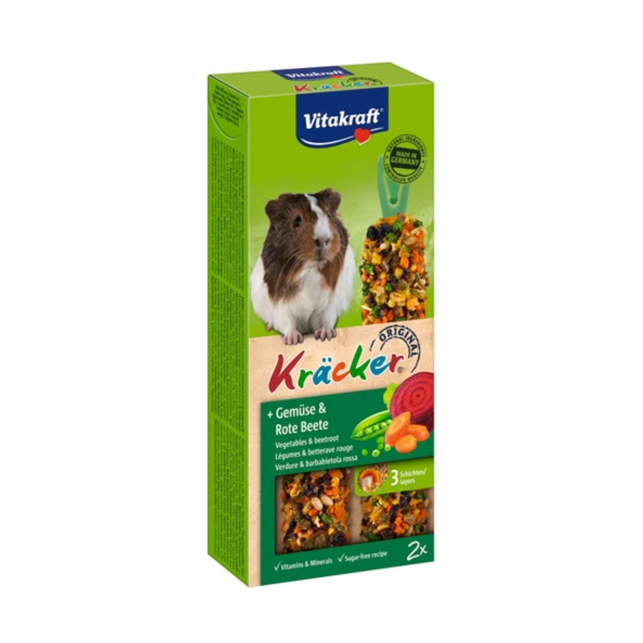 Vitakraft Guinea Pig Kracker Vegetable