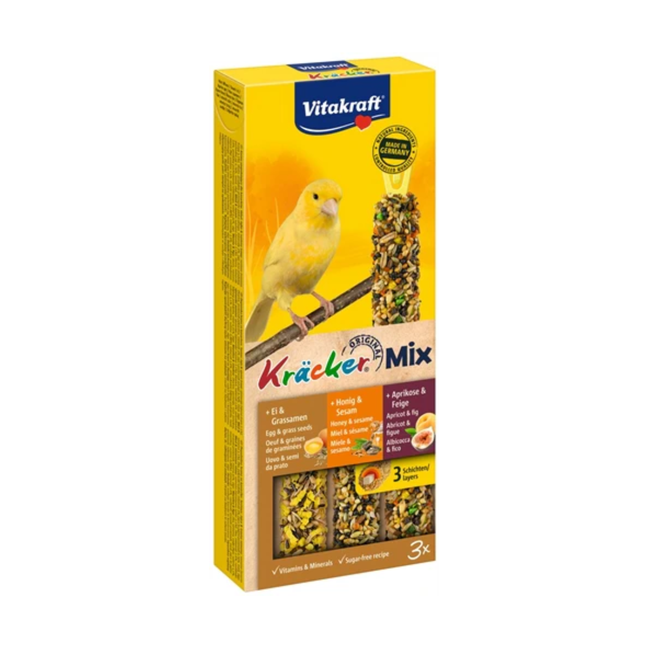 Vitakraft Canary Kracker Honey/Fruit/Egg