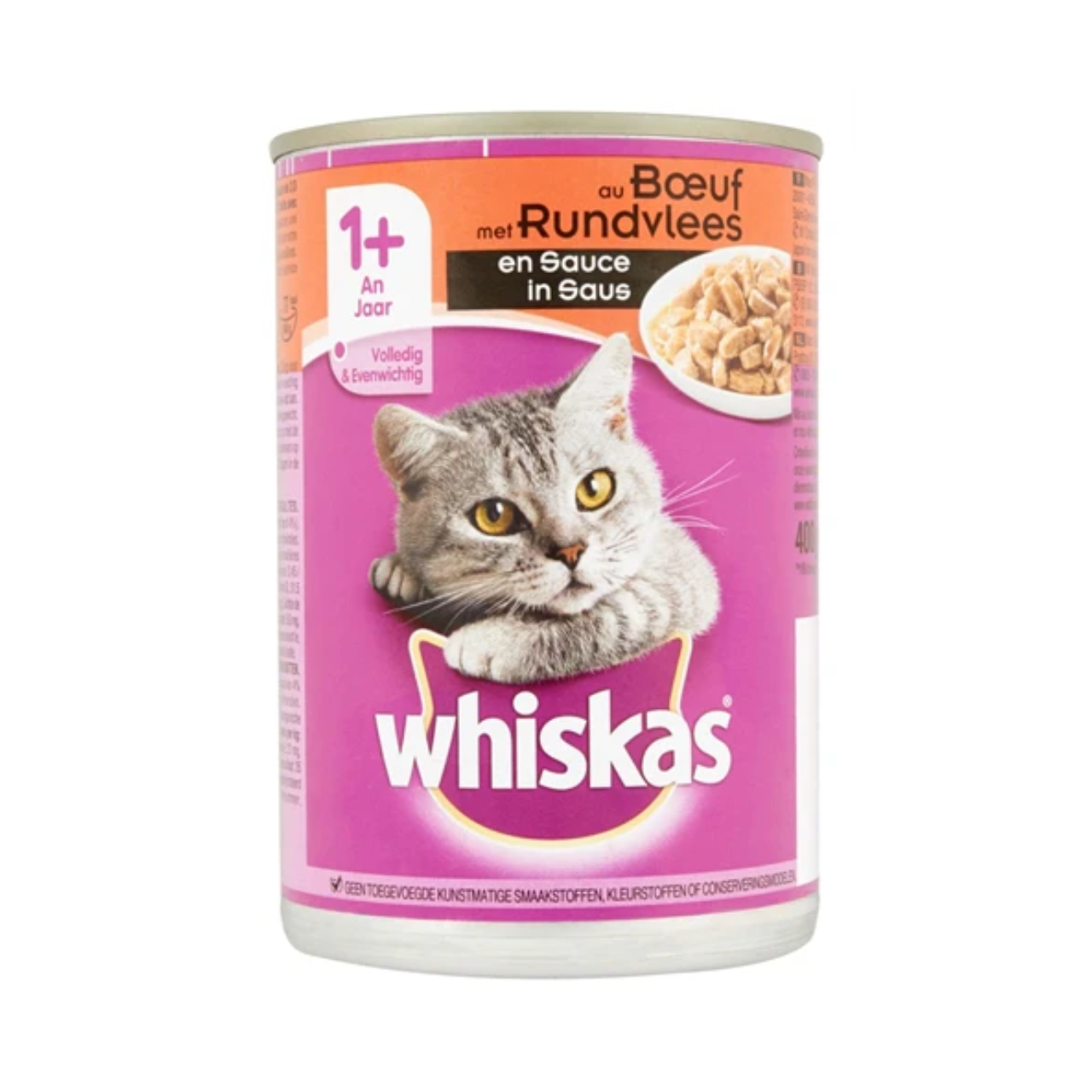 Whiskas Canned Adult Beef in Sauce