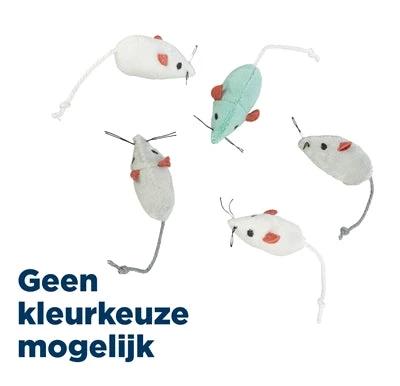 Trixie Pluche Muizen Assorti