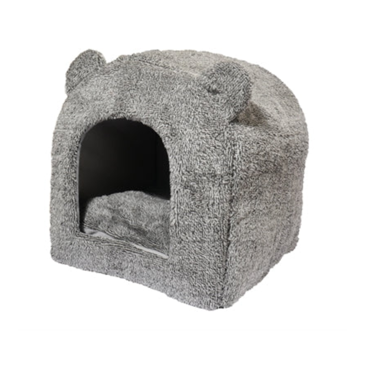 40 Winks Rosewood Cat Basket Igloo Teddy Gray