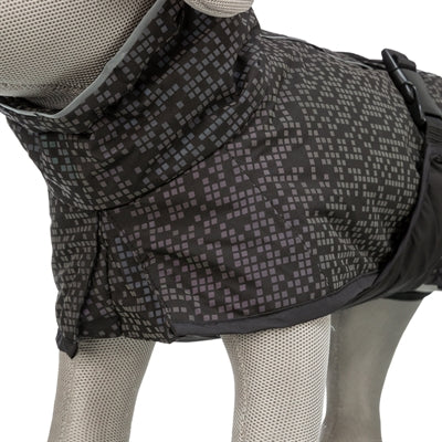 Trixie Hondenjas Limoux Reflect Zwart / Grijs