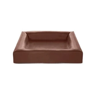 Bia Bed Kunstleer Hoes Hondenmand Bruin
