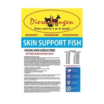 Budget Premium Dogfood Skin Support Fish