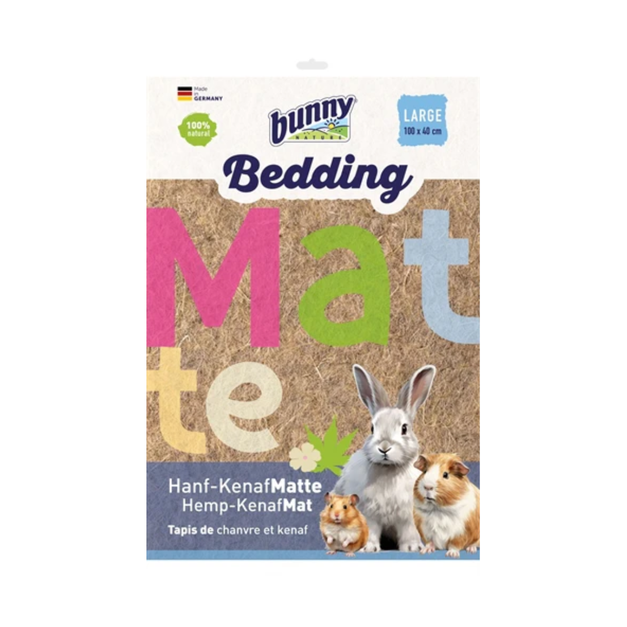 Bunny Nature Hemp-Kenaf Mat Hemp Fiber / Kenaf Fiber Mat