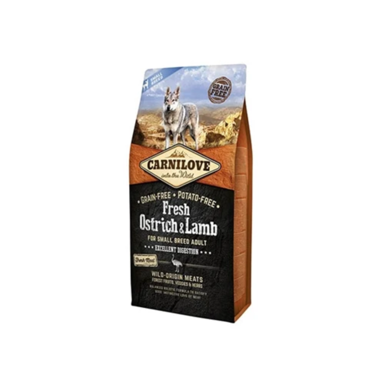 Carnilove Fresh Ostrich / Lamb Small Breed