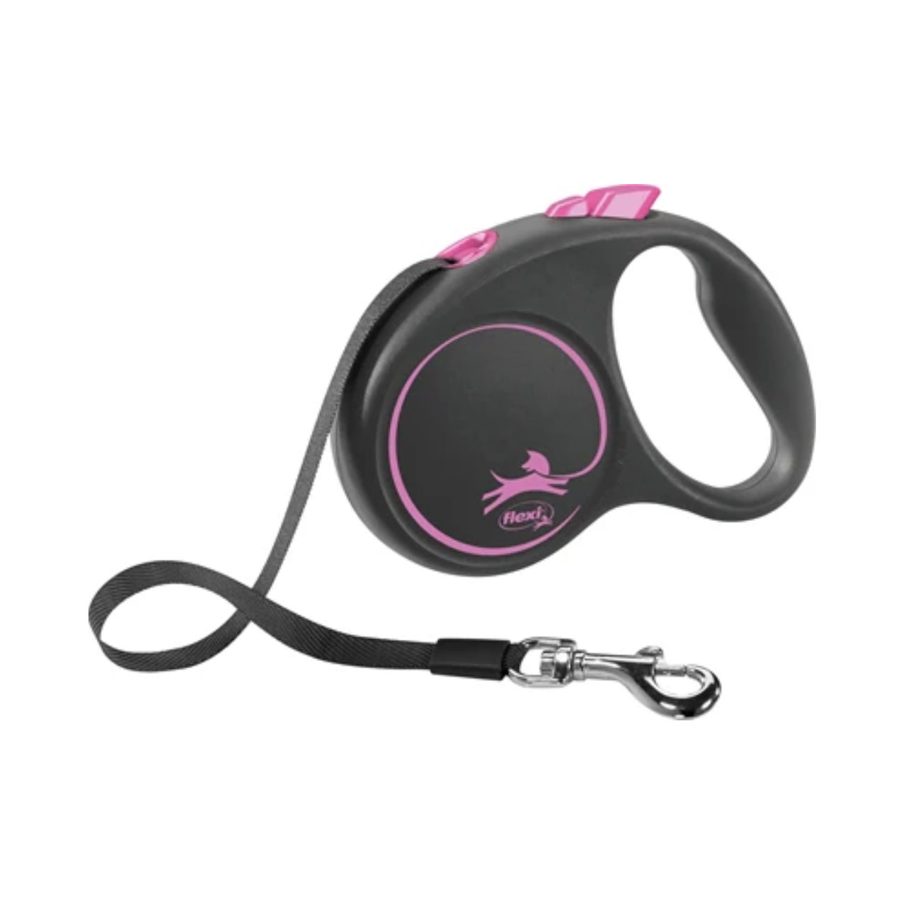 Flexi Roll Line Black Design Tape Pink