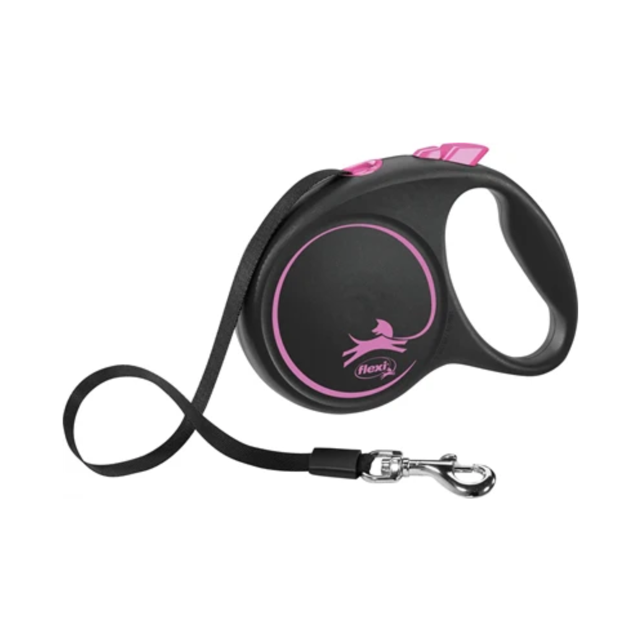 Flexi Roll Line Black Design Tape Pink