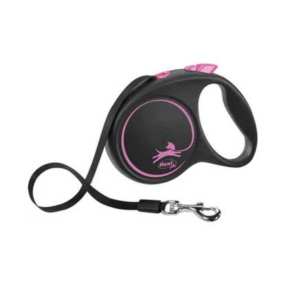 Flexi Roll Line Black Design Tape Pink