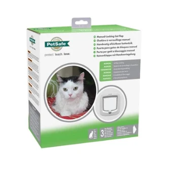 Petsafe Kattenluik Tot 7 Kg Handmatig Wit
