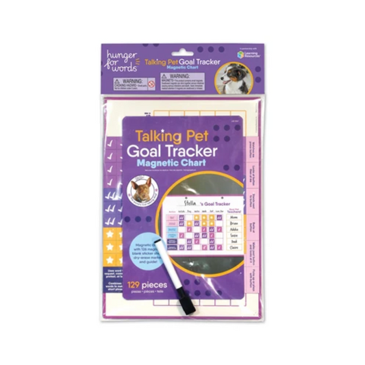 Hunger For Words Talking Pet Goal Tracker