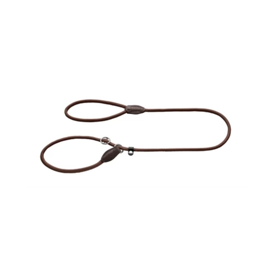 Hunter Retriever Leash With Stop Freestyle Brown 