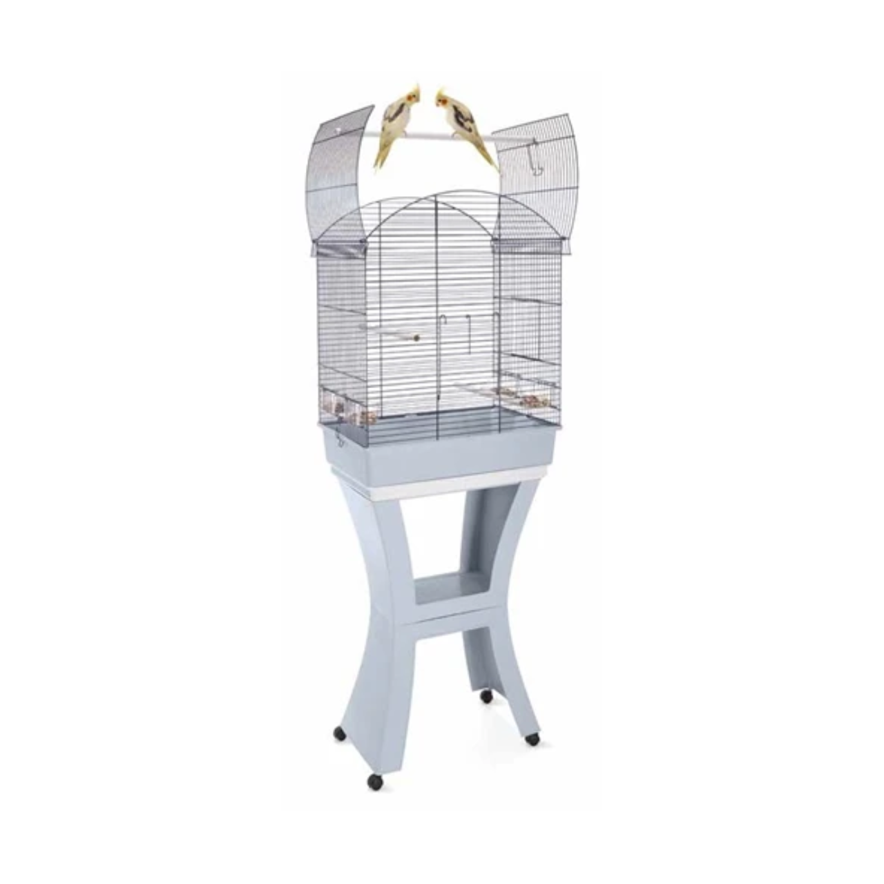 Imac Birdcage Calla With Stand Blue / Gray