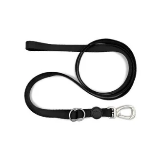 Morso Hondenriem Verstelbaar Gerecycled Pureness Zwart