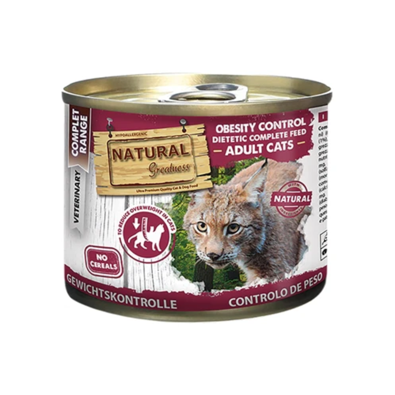 Natural Greatness Cat Obesity Control Dietetic Junior / Adult