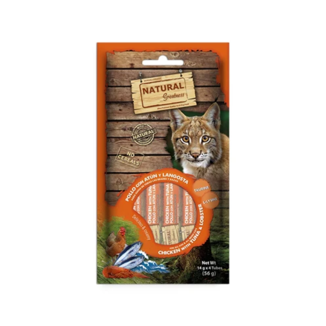 Natural Greatness Creamy Chicken With Tuna And Lobster Immune Support