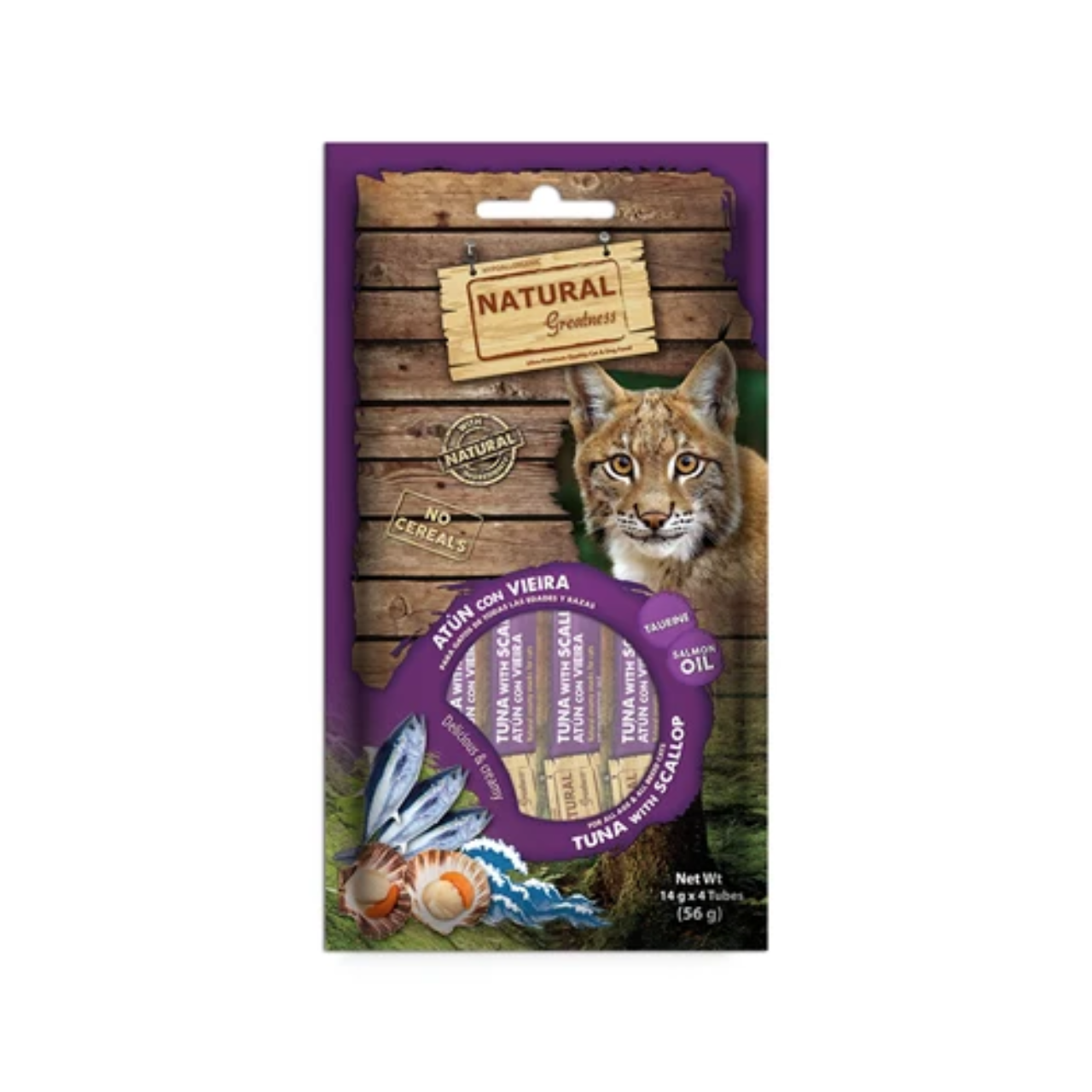 Natural Greatness Creamy Tuna With Scallop Dha Brain Support