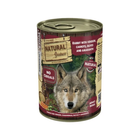 Natural Greatness Rabbit / Venison / Carrots