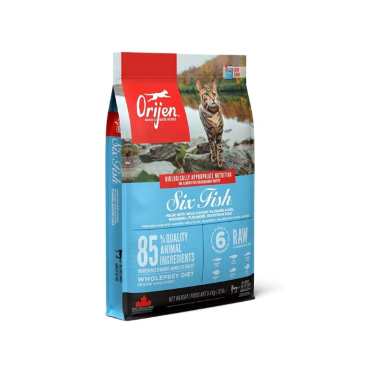 Orijen Whole Prey 6 Fish Cat 