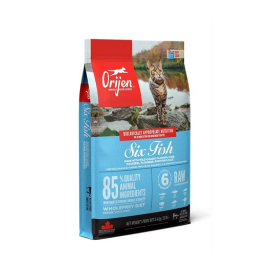 Orijen Whole Prey 6 Fish Cat 