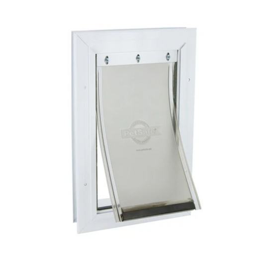 Petsafe Dog Flap Up to 7 Kg Aluminum White