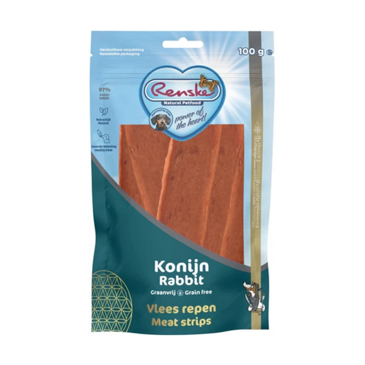 Renske Healthy Reward Meat Strip Rabbit