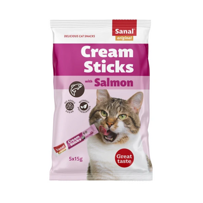 Sanal Cream Sticks Cat Salmon