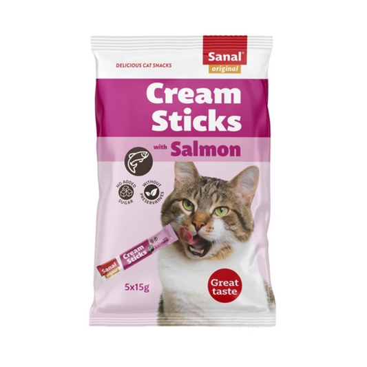 Sanal Cream Sticks Cat Salmon