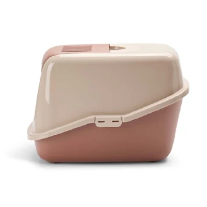 Savic Kattenbak Nestor Champagne Roze / Terracotta