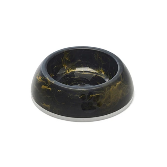 Savic Food Bowl Delice 1 Marble Black/Gold