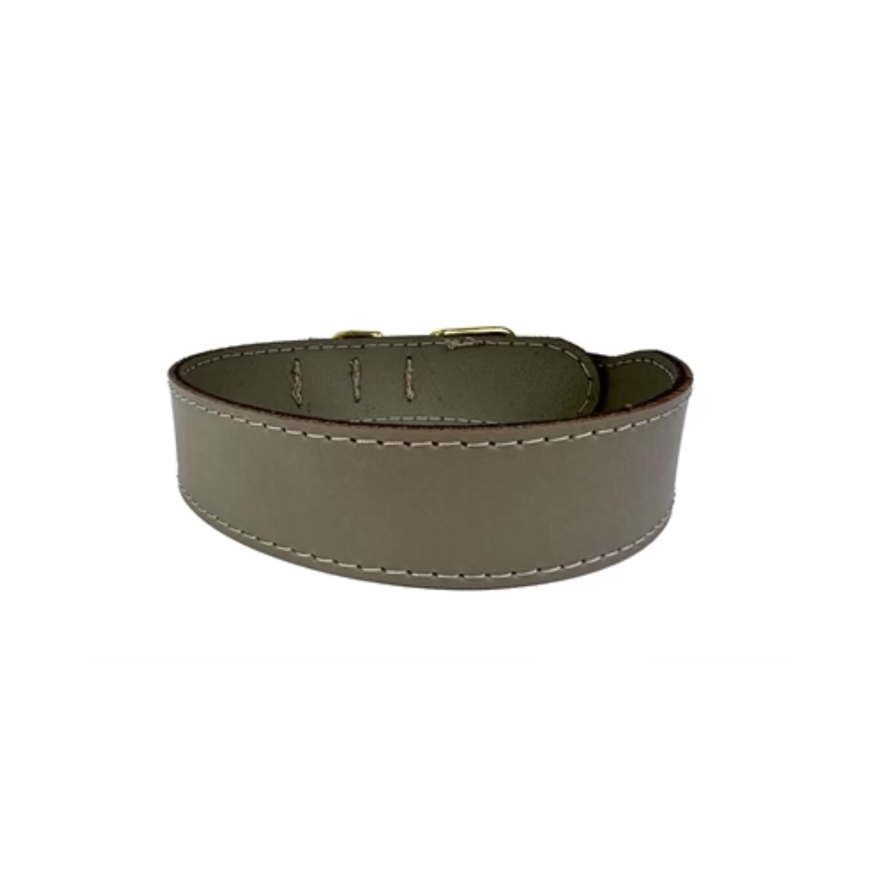 Sazzz Halsband Hond Pioneer Classic Leer Taupe