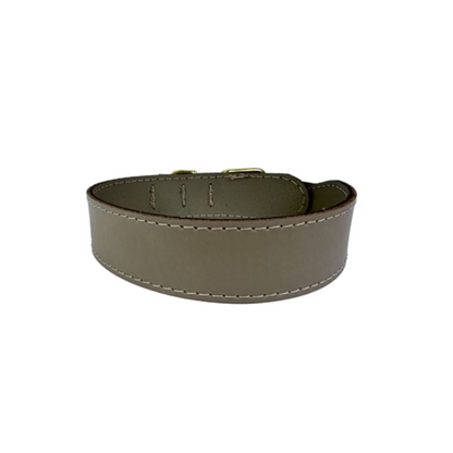 Sazzz Halsband Hond Pioneer Classic Leer Taupe
