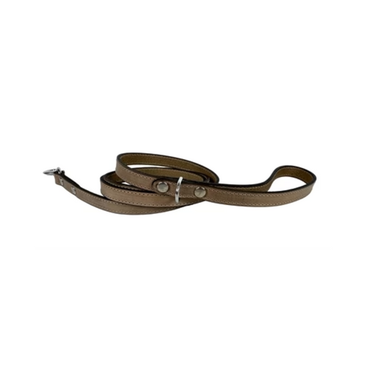 Sazzz Dog Leash Fearless Vintage Leather Beige