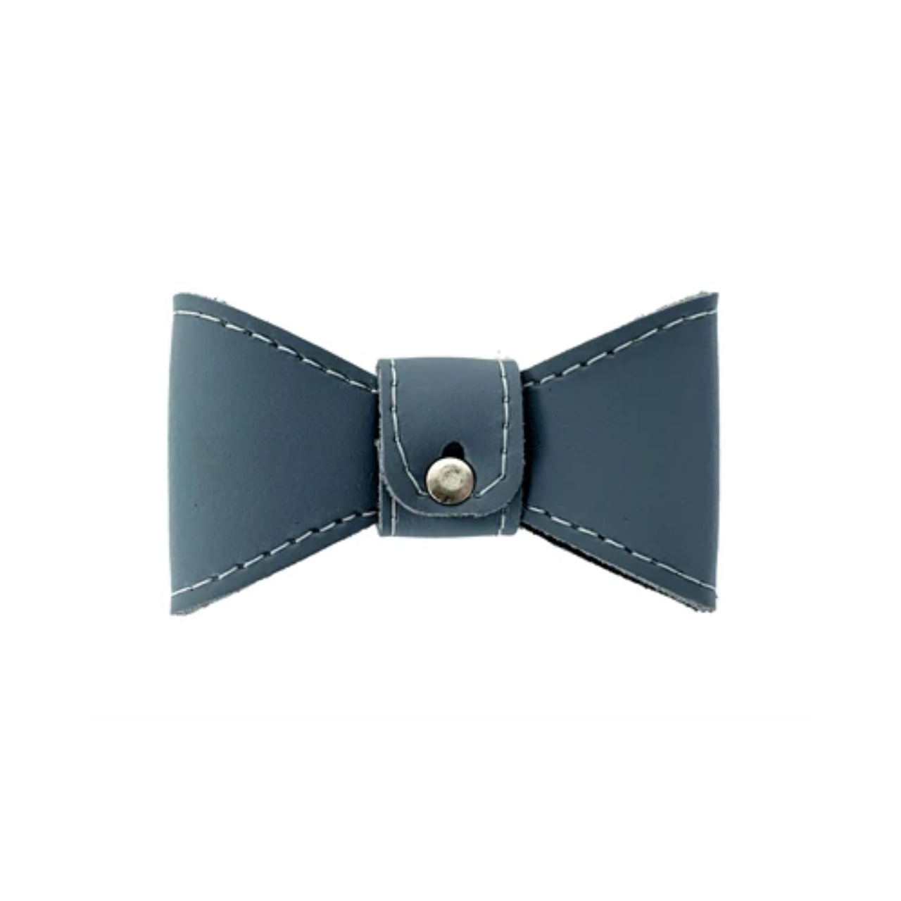 Sazzz Vlinderstrik Glamper Classic Leer Lichtblauw