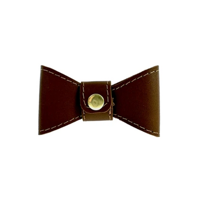 Sazzz Bow Tie Glamper Classic Leather Saddle Brown